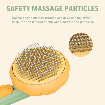 Cat and dog grooming brushes